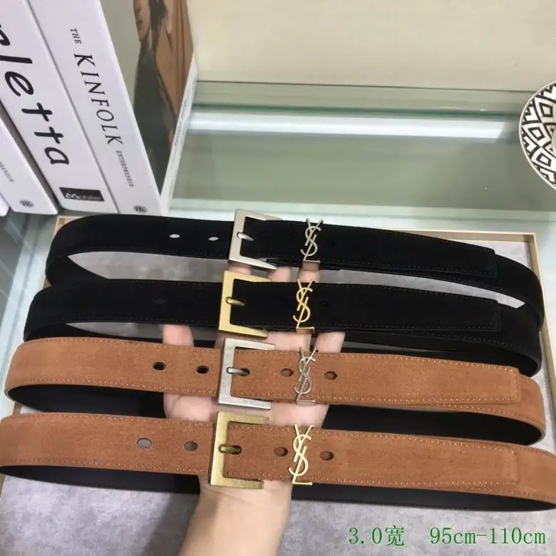 YSL Belt 30mmX95-110cm 7D11